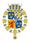 Lennarts Wappen als Prinz von Schweden