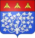 Wappen von Amiens (Frankreich) mit großer Ranke
