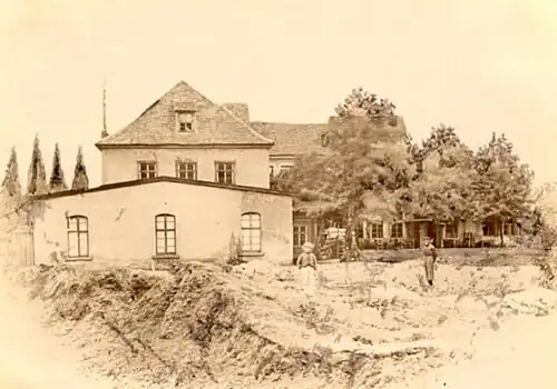 Blaue Mütze und Wiener Saal, Photographie von 1865