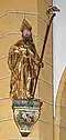 Konsolstatue des hl. Nikolaus