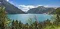 Blick über den Achensee nach Pertisau