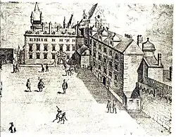 Hofburg mit Schweizertor, Mitte 16.&nbsp;Jahrhundert