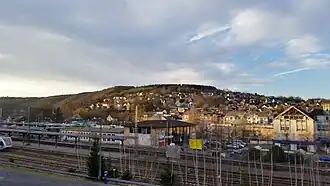 Bahnhofsgelände in Betzdorf