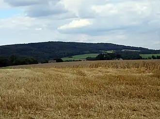 Blick auf den Donoer Berg von Schwenningdorf aus
