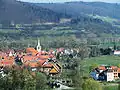 Blick auf Einhausen