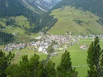Holzgau von Süden