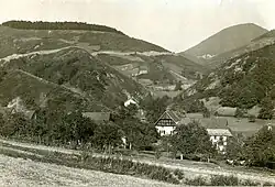 Blick von km 8,5 auf den Climont