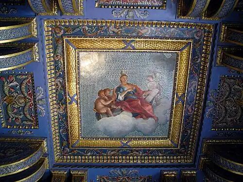 Decke im Blue Velvet Room