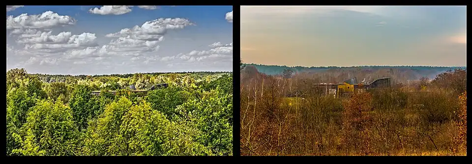Das NABU Informationszentrum Blumberger Mühle im Wechsel der Jahreszeiten