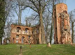 Burgruine in Blumenthal-Horst