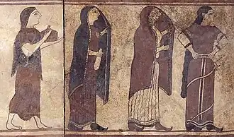 Die Toilette der Helena