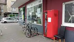 Givebox am Wohnzimmer Alsenstraße in Bochum