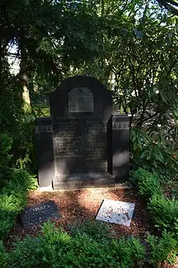 Familiengrabstätte Wink, Friedhof Bockenheim (2015)