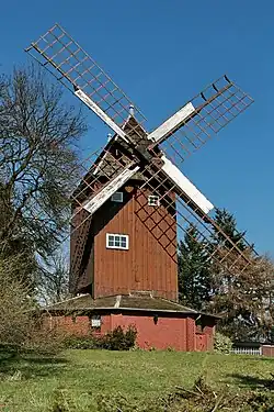 Bockwindmühle in Richtung Hagen