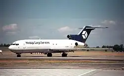 Boeing 727-200 der Hinduja Cargo Services