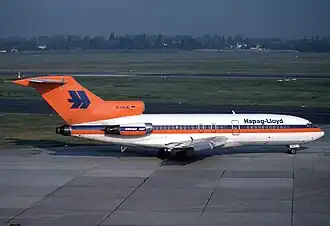 Boeing 727-81 der Hapag-Lloyd