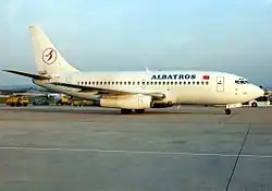 Boeing 737-248 der Albatros Airline