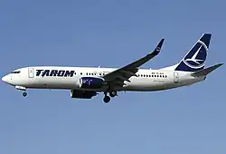Boeing 737-800 der Tarom