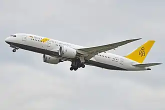 Boeing 787-8 der Royal Brunei Airlines