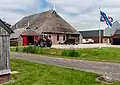 Reetgedeckter Bauernhof in Noardeast-Fryslân
