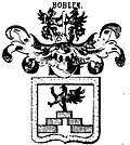Wappen der Freiherren von Bohlen 1711 nach Siebmacher 1857