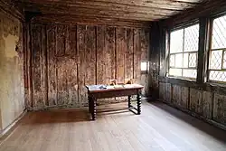 Bohlenstube im Haus Domstraße 12 in Nordhausen