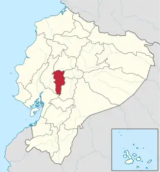 Lage in Ecuador