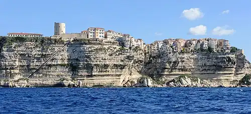 Steilküste bei Bonifacio