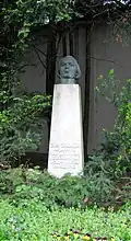Gedenkstein an die Begegnung mit Haydn 1792 im Redoutenpark