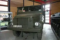 Borgward B 2000 A der Bundeswehr