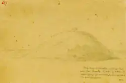 Zeichnung des Bornhöck von August Stapel, 1843