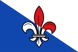Flagge des Ortes Boarnwert