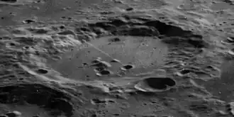 Lunar-Orbiter-5-Aufnahme, Blickrichtung west