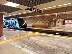 Die M4-Metrostation Bostancı