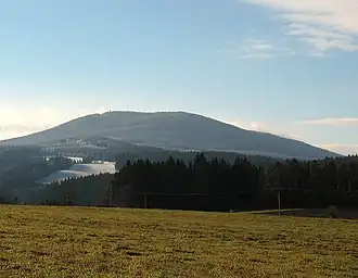 Blick von Norden auf den Gipfel