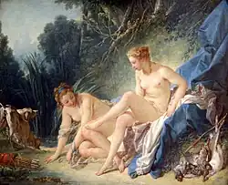 François Boucher: Diana nach dem Bade (1742)[10]