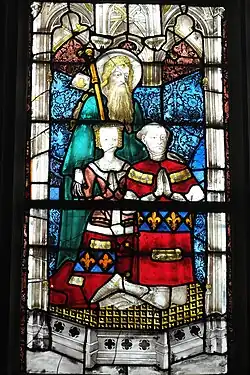 Eltern von Pierre Trousseau mit dem Apostel Jakobus dem Älteren