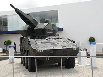 Flugabwehrsystem Skyranger (auf GTK Boxer)