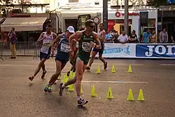 Brendan Boyce (grünes Trikot) – Rang&nbsp;25