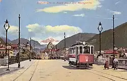Triebwagen der Straßenbahn Bozen (1910), Wagen dieses Typs wurden u. A. auch nach Meran und Czernowitz geliefert