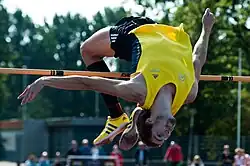 Bram Ghuys schied mit 2,16&nbsp;m in der Qualifikation&nbsp;aus