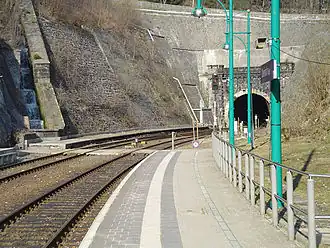 Brandleitetunnel, Oberhofer Seite