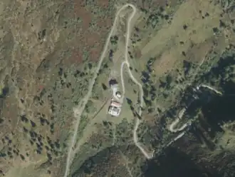 Brandner-Hochalm aus der Vogelperspektive