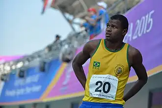 Hederson Estefani Rang fünf in 50,22&nbsp;s