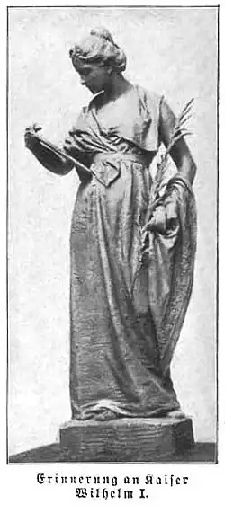 Erinnerung an Kaiser Wilhelm I.