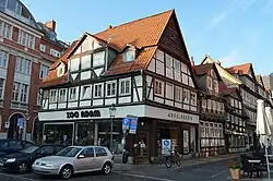 2011: Ost- und Nordseite (Langedammstraße) des Ensembles Ackerhof&nbsp;2