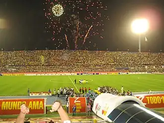 Brasilien gegen Uruguay bei der Copa América 2007