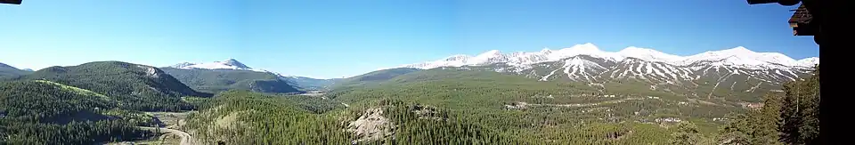 Umgebung von Breckenridge im Frühling