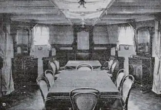 Kajüte des Kommandanten