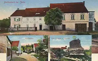 Postkarte mit der Kempe (um 1900)